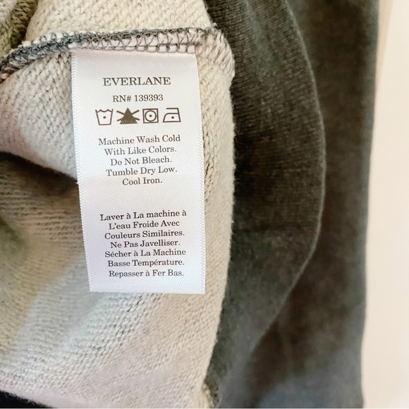 EVERLANE Men’s The Track Crewneck Sweatshirt NEW - Picture 8 of 9